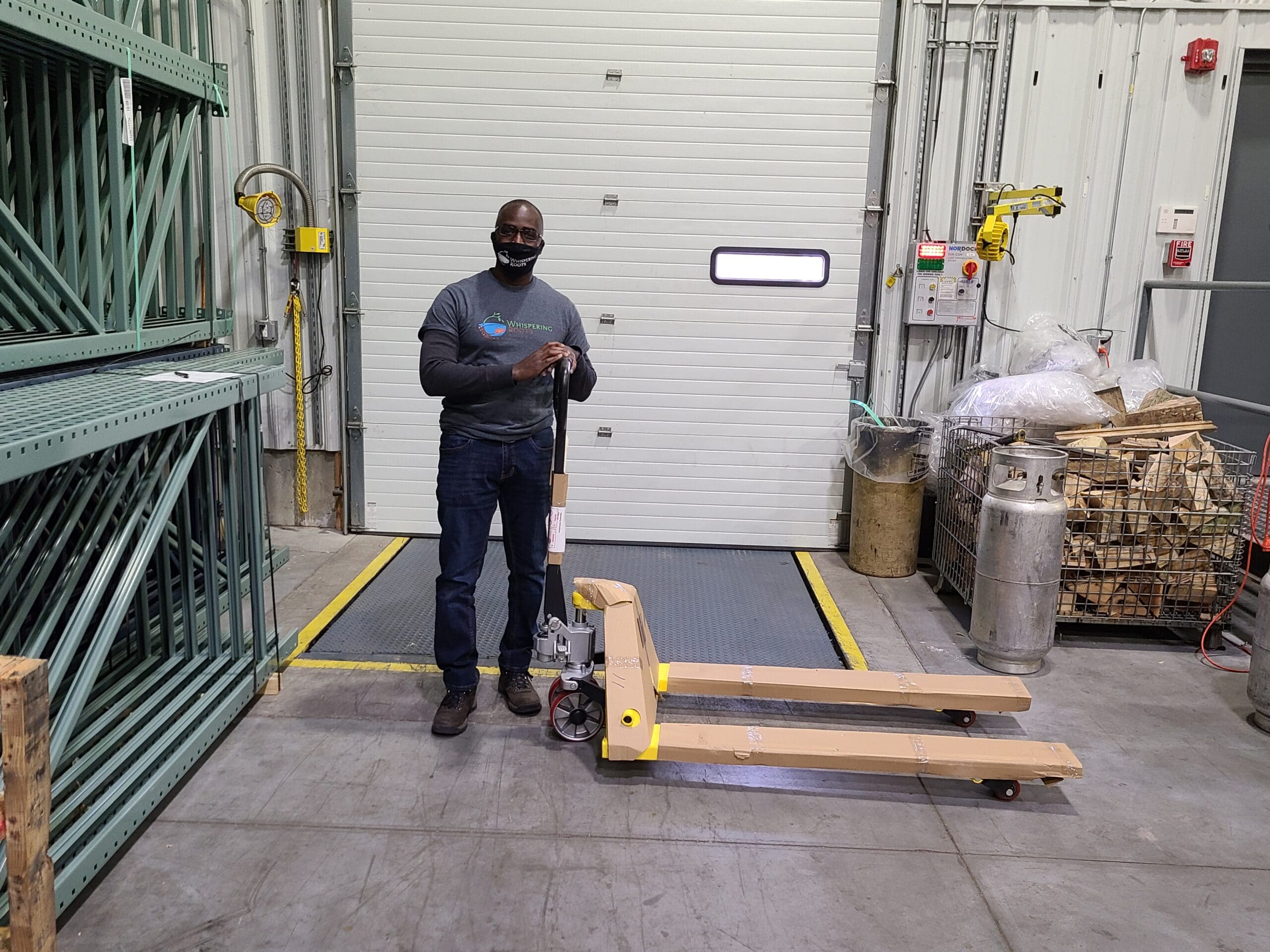 Pallet Jack Donation Omaha 1