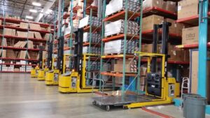 Racking and trucks