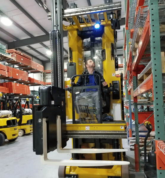 Yale Turret Lift Increases Productivity and Safety Riekes Equipment