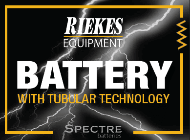 Riekes Branded Battery Logo