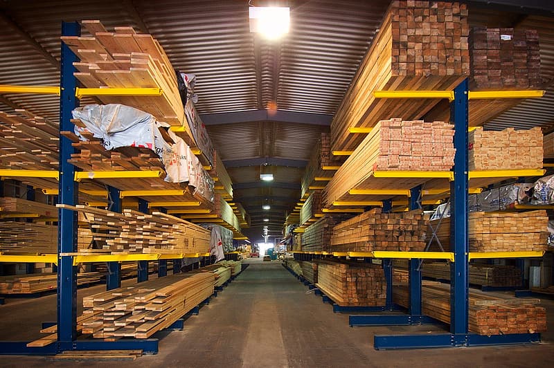 lumber storage