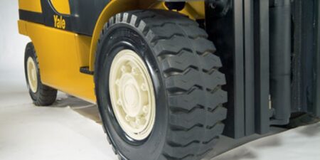 Large Yale Pneumatic Forklift Tire