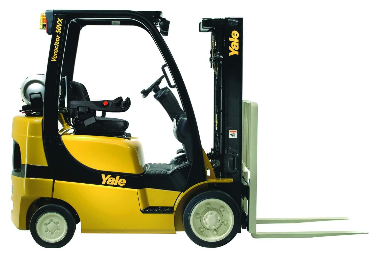 Yale 4-7000 lb capacity cushion ICE forklift
