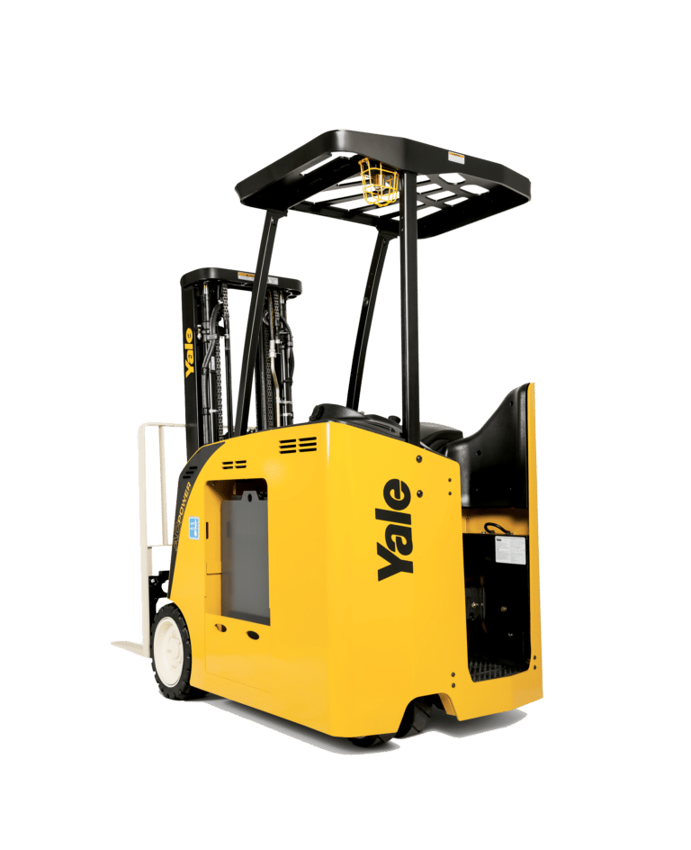 Yale Three-Wheel Stand-up Electric Counterbalance Lift Truck