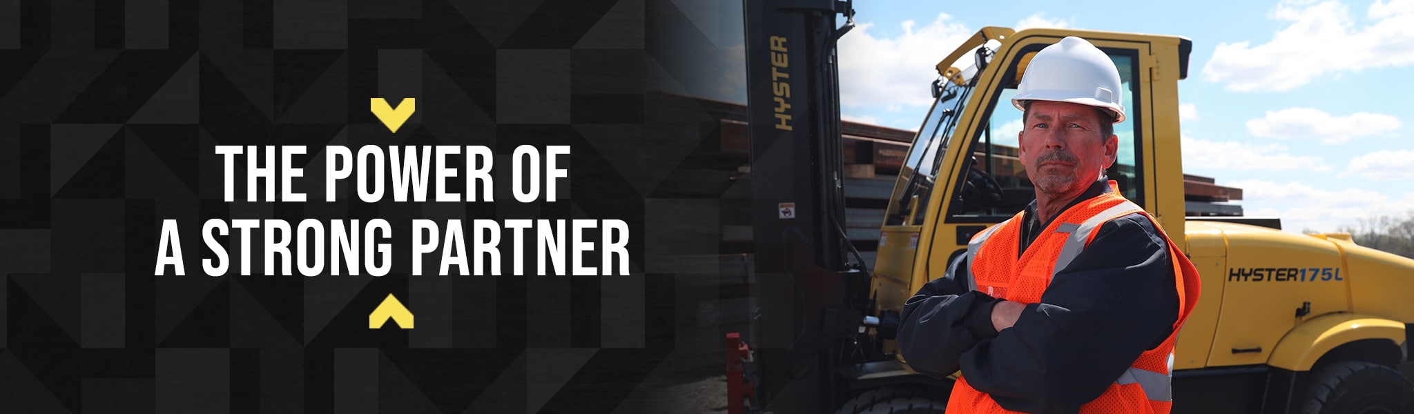 Header about being a strong power partner