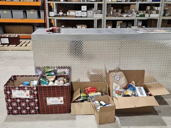 Riekes partnered with Feeding South Dakota providing more than 225 pounds of food in January of 2025.