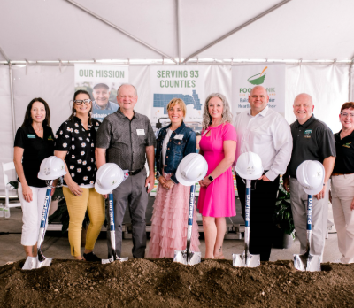 an image of the board of directors for the Foodbank for the Heartland which includes Riekes Equipment's owner, Duncan Murphy.
